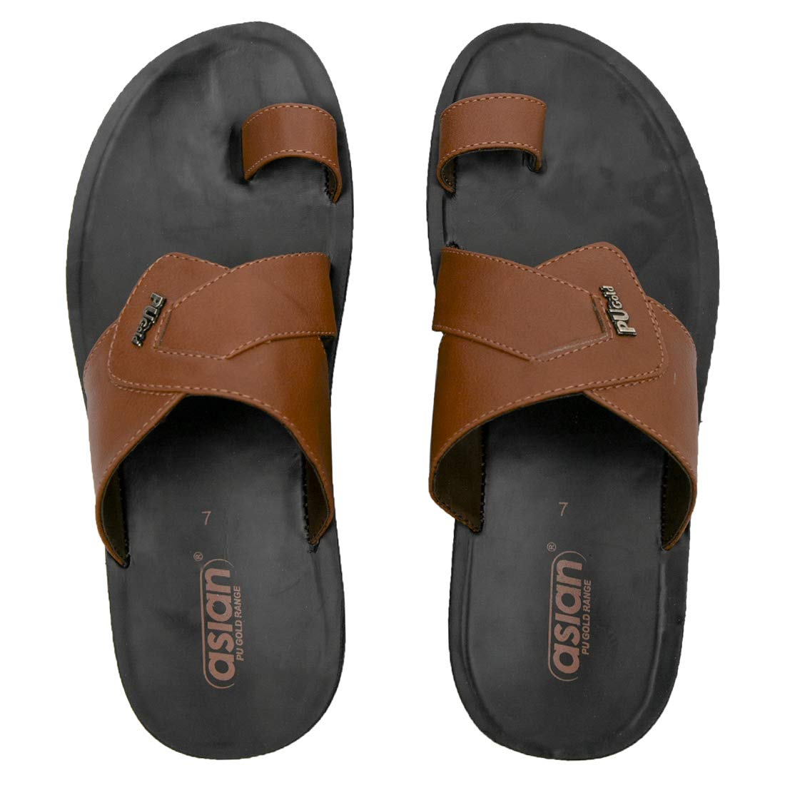 Asian Men's 2623 Tan Formal Slippers Amazon.in Shoes & Handbags