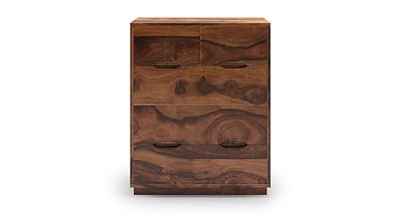 Urban Ladder Zephyr Urban Ladder Zephyr Chest of Drawers (Matte Finish, Teak)