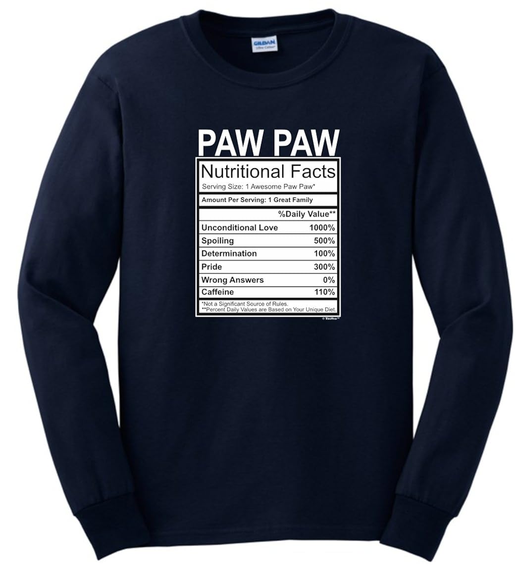 Paw Paw Gifts Paw Paw Nutrition Facts Paw Paw T Shirt 1654 Jznovelty