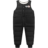 Happy Cherry Baby Toddler Unisex Winter Snow Pants Down Puffer Warm Overall Windproof Fleece Lined