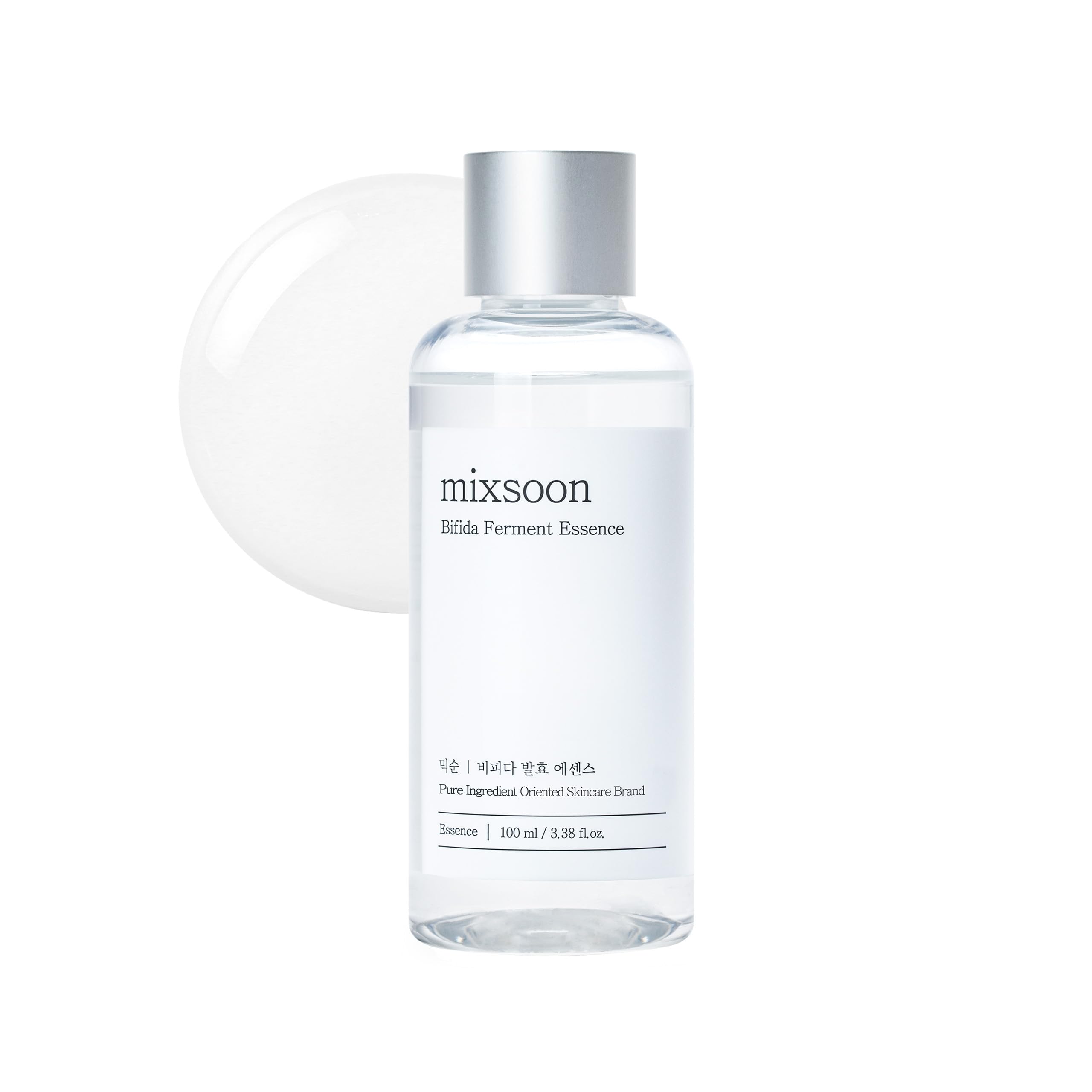 mixsoon Bifida Ferment Essence - Probiotic Microbiome Care with 100% Bifida Ferment Lysate, Soothing & Hydrating Serum for Sensitive Skin, Strengthening Barrier Defense, 100ml