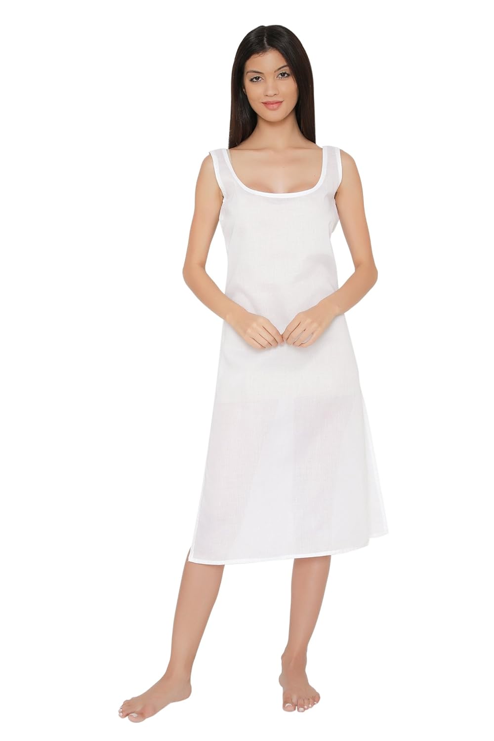 ada womens cotton suit slip & camisole combo set of 2 - a301831