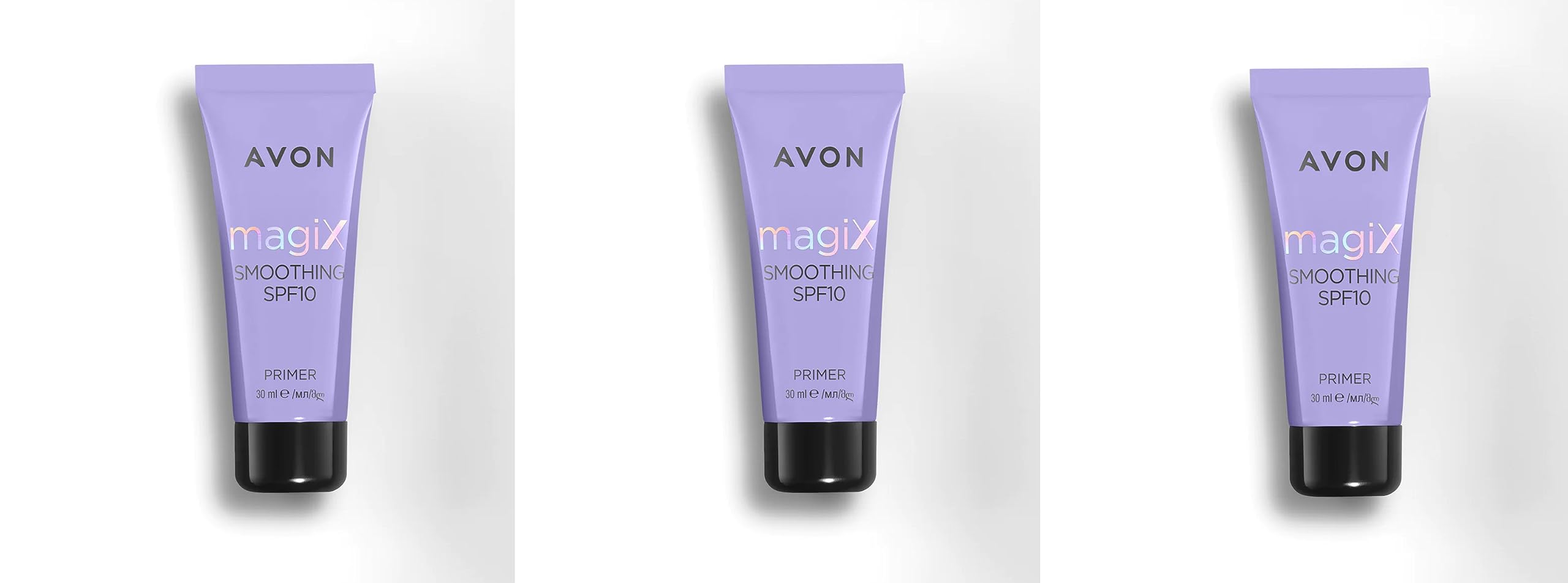 3 x Avon Magix SPF10 Smoothing Primer