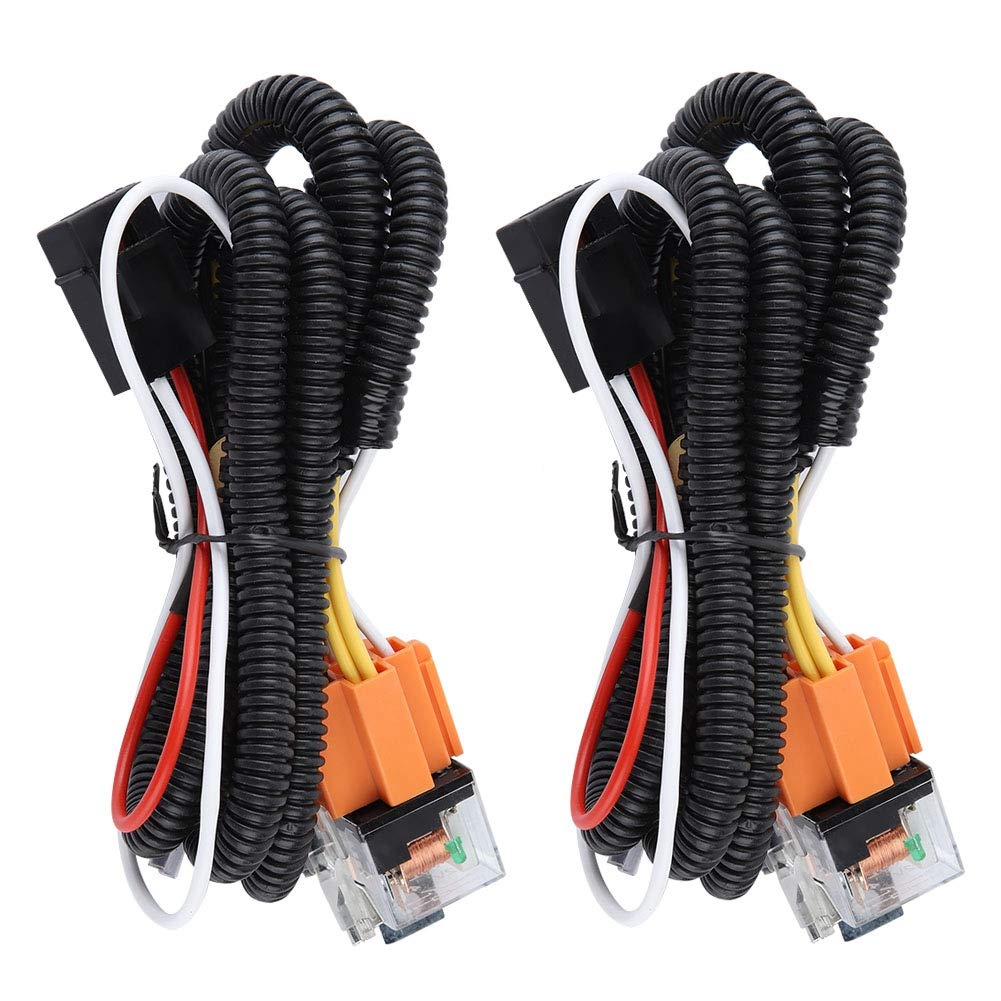 Car Vehicle Moto Relay Socket 12V Horn Wiring Harness Relay Kit Universal replacement for Car Truck Mount Tone Horns replacement