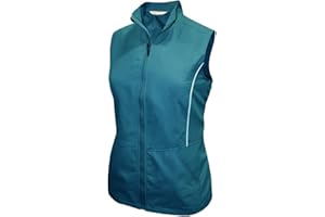 Monterey Club Women's Lightweight Microfiber Zip-up Vest #2793