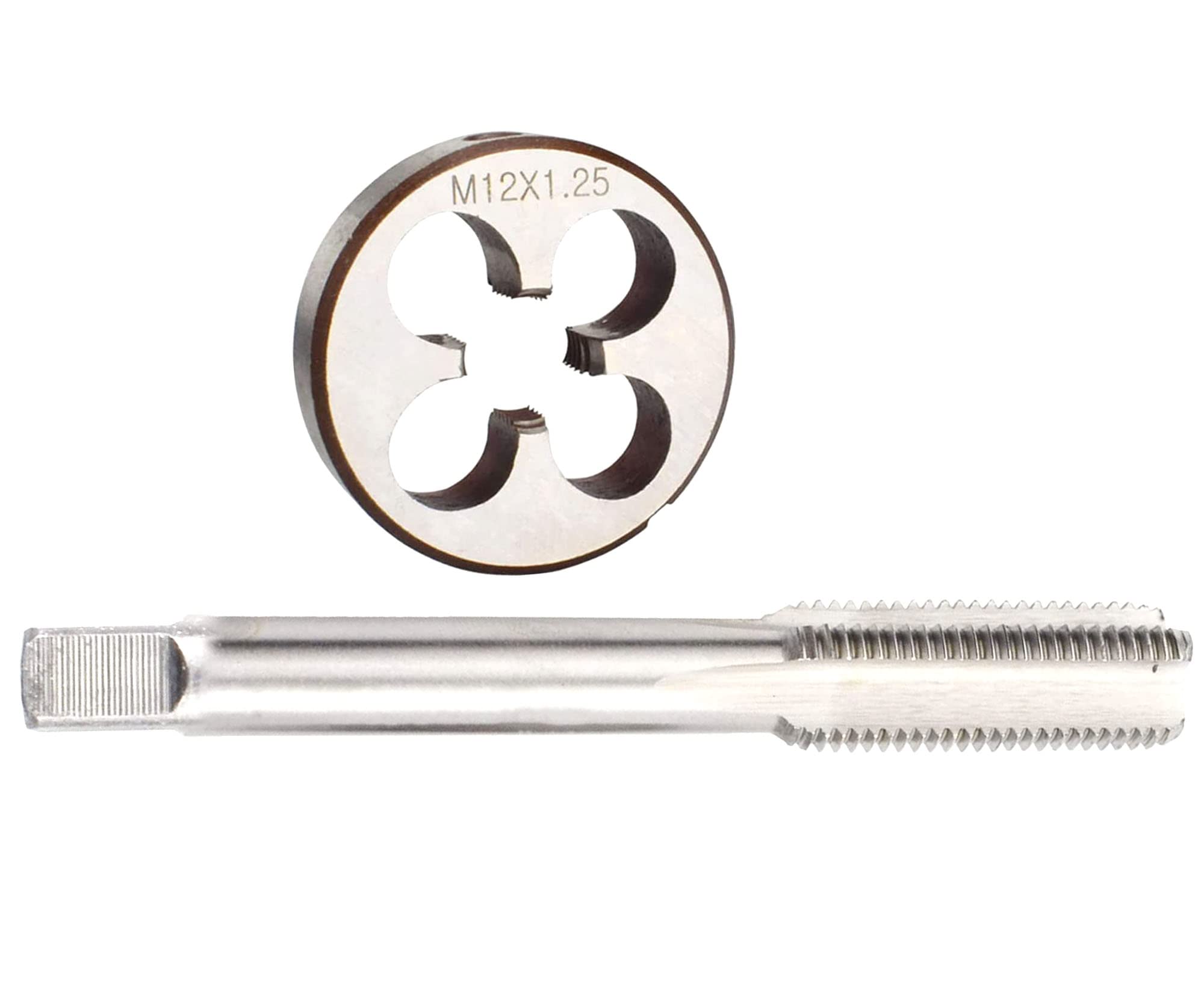 M12 X 1.25mm Tap and Die Set,M12 X 1.25mm Thread Tap and M12 X 1.25mm Round Thread Die Right Hand