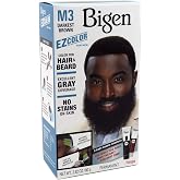Bigen EZ Color Hair Color for Men, Darkest Brown Kit, 48 Oz, Pack of 6