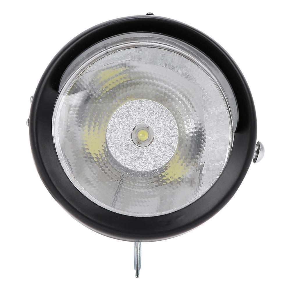 Bicycle Headlight Metal Vintage LED Super Light Bicycle Headlight With Visor Night Riding Safety Front Headlight for Bic