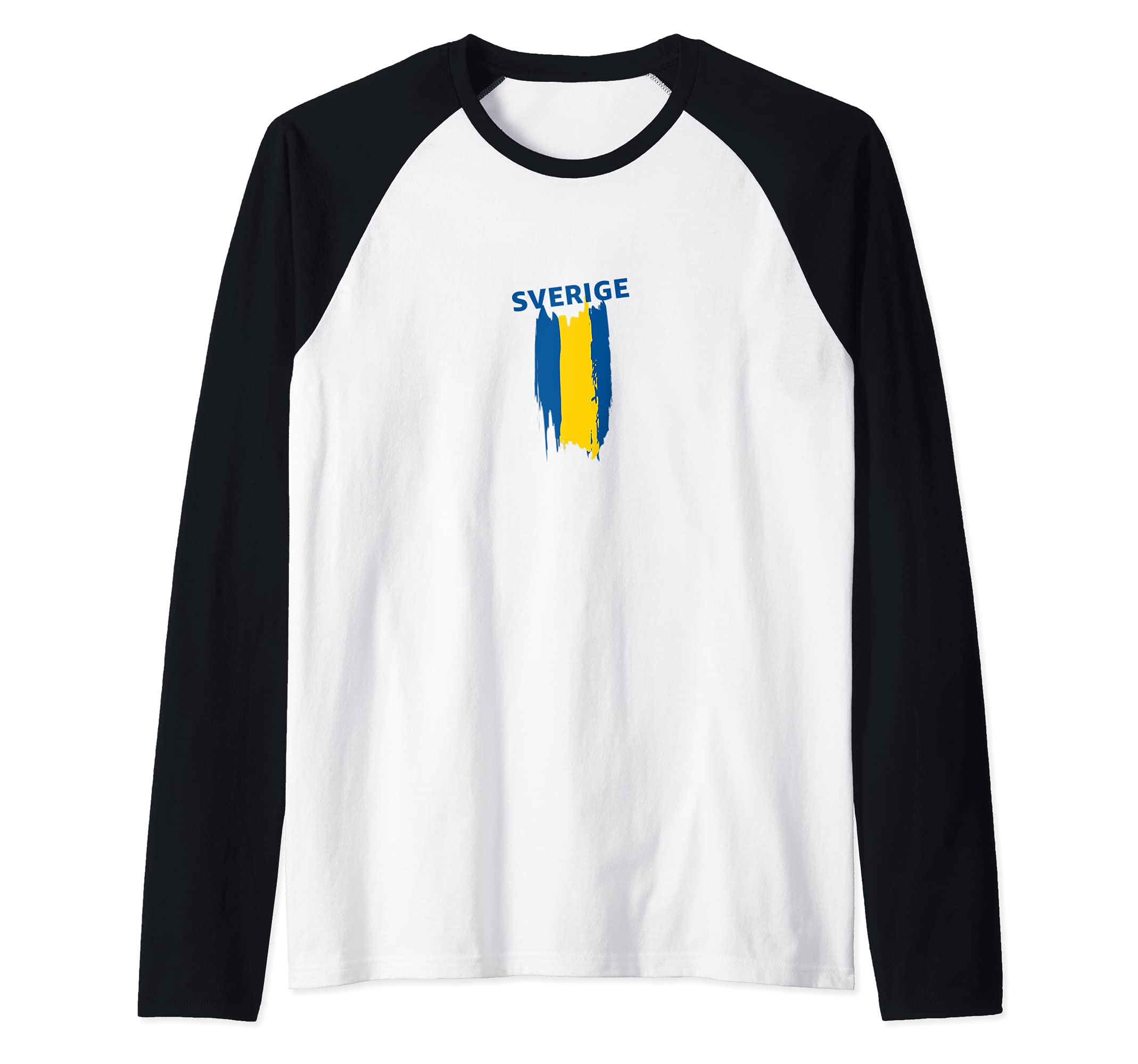 Flag Sweden Raglan Baseball Tee