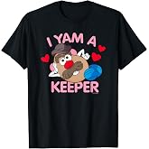 Mr. Potato Head Valentine's Day I Yam A Keeper Hearts Vintage T-Shirt