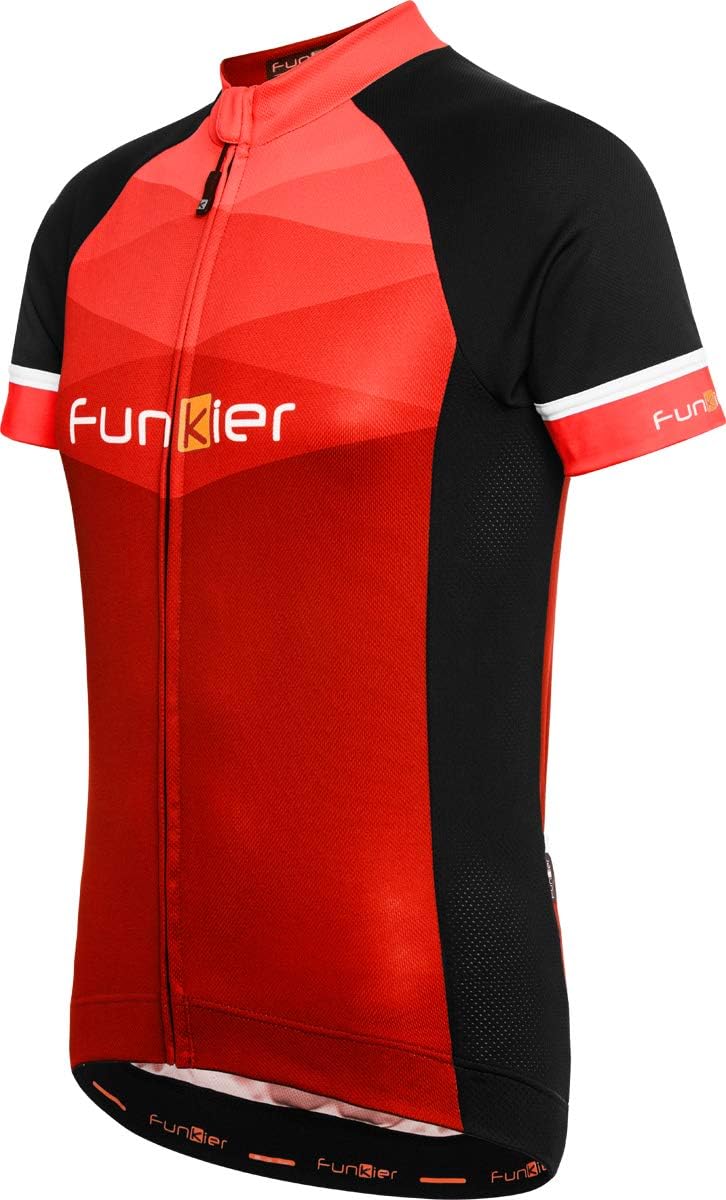 Funkier Men's Rideline Active Short Sleeve Cycling Jersey Bike Top