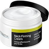 YEOUTH Neck Cream with Vitamin C, Skin Firming Moisturizer for Women and Men, Face and Neck Firming Cream Targets Double Chin, Décolletage, and Chest 4oz