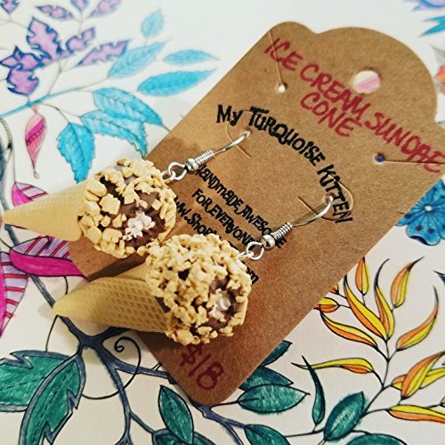 Ice Cream Sundae Cone Earrings