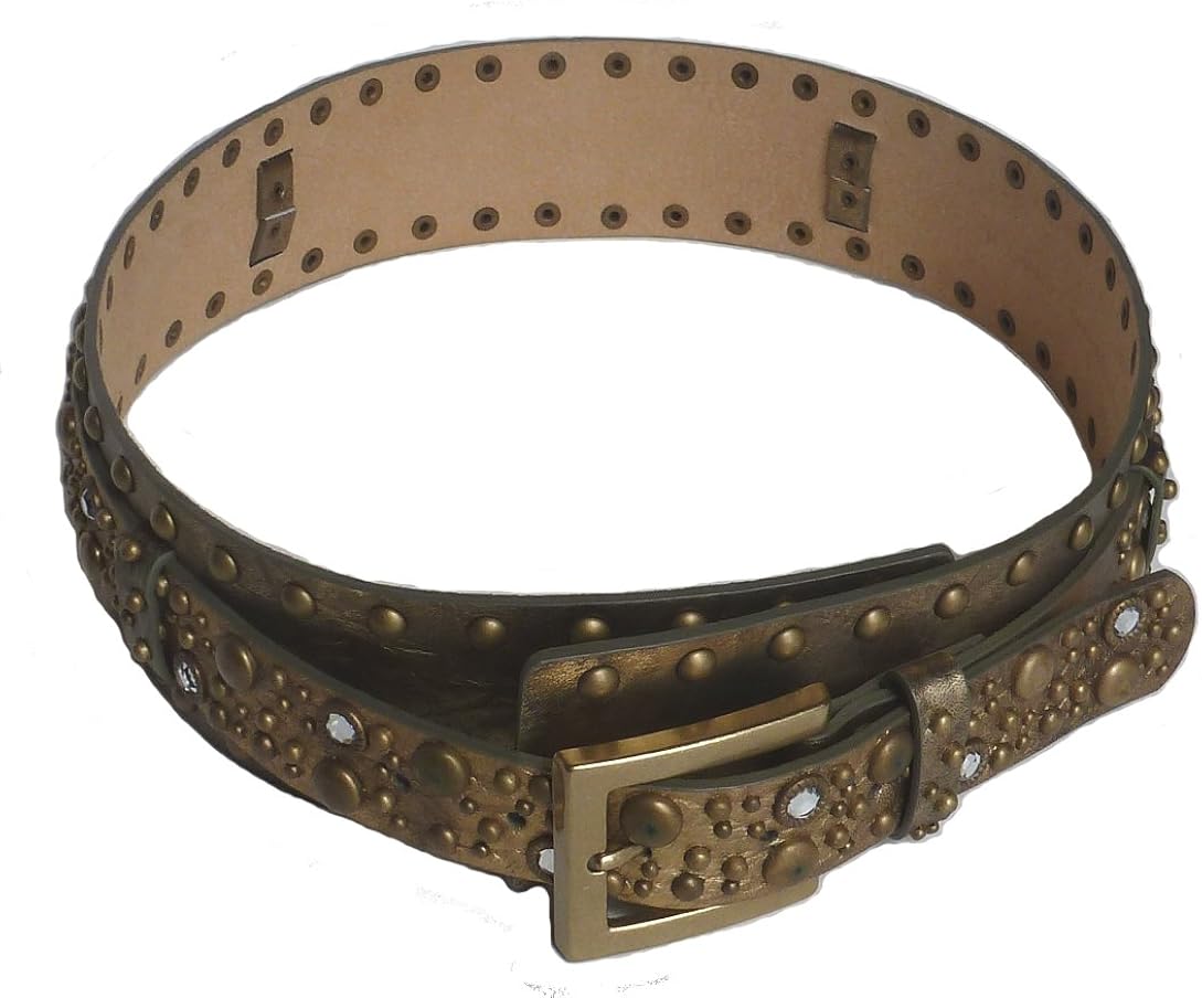 designer bedazzled belt