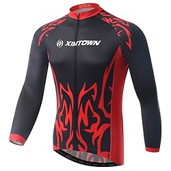Xinzechen Polyester Bicycle Jersey Long Sleeve Deep