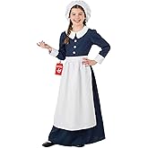 fun shack Florence Nightingale Costume Kids, Florence Nightingale Costume Girls, Civil War Nurse Costume Kids