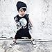 Gobrillant Boy Sleeveless Newborn Romper Bodysuit Jumpsuit Baby Clothes Outfits (6-12 Months, Black)