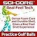 Swing Coach SCI-CORE Practice Golf Balls for Kids & Adults - Real-Feel Training Golf Balls - Outdoor & Indoor Use - 12 Pack