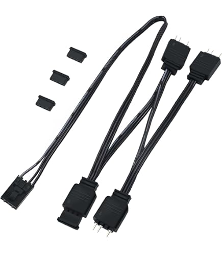GELRHONR USB 2.0 9-Polige Buchse auf Doppel-Mainboard Verlängerungskabel 2 Stück, 9-Poliger