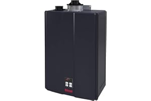 Rinnai CU199iN Commercial Natural Gas Condensing Tankless Water Heater, Indoor Installation, 11 GPM