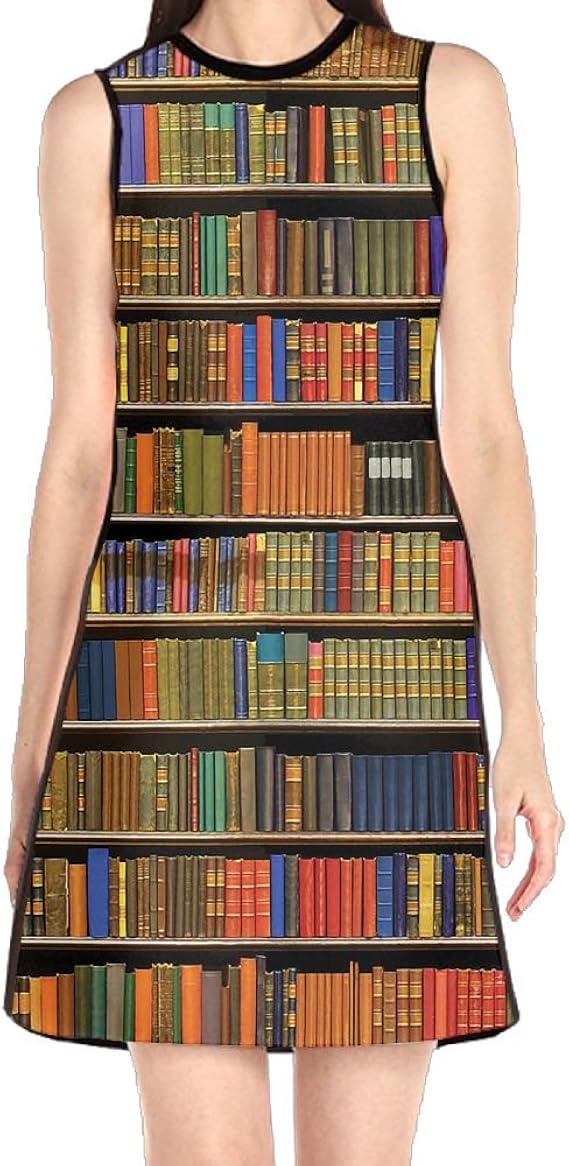 Amazon Co Jp 図書館本棚 レディース ワンピース ドレス ノースリーブ 半袖 春夏 きれいめ 膝丈 着痩せ 結婚式 パーティー フォーマル 通勤 二次会 お呼ばれ 同窓会 服 ファッション小物