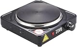 Zuvo 1500W Single Hot Plate Portable Electric Hob Cast Iron Ring 22.7cm view 8