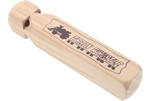 ZUNOXAZ Educational Wooden Train Whistle Music for Multinote Capability Fun Musical Instrument for Early