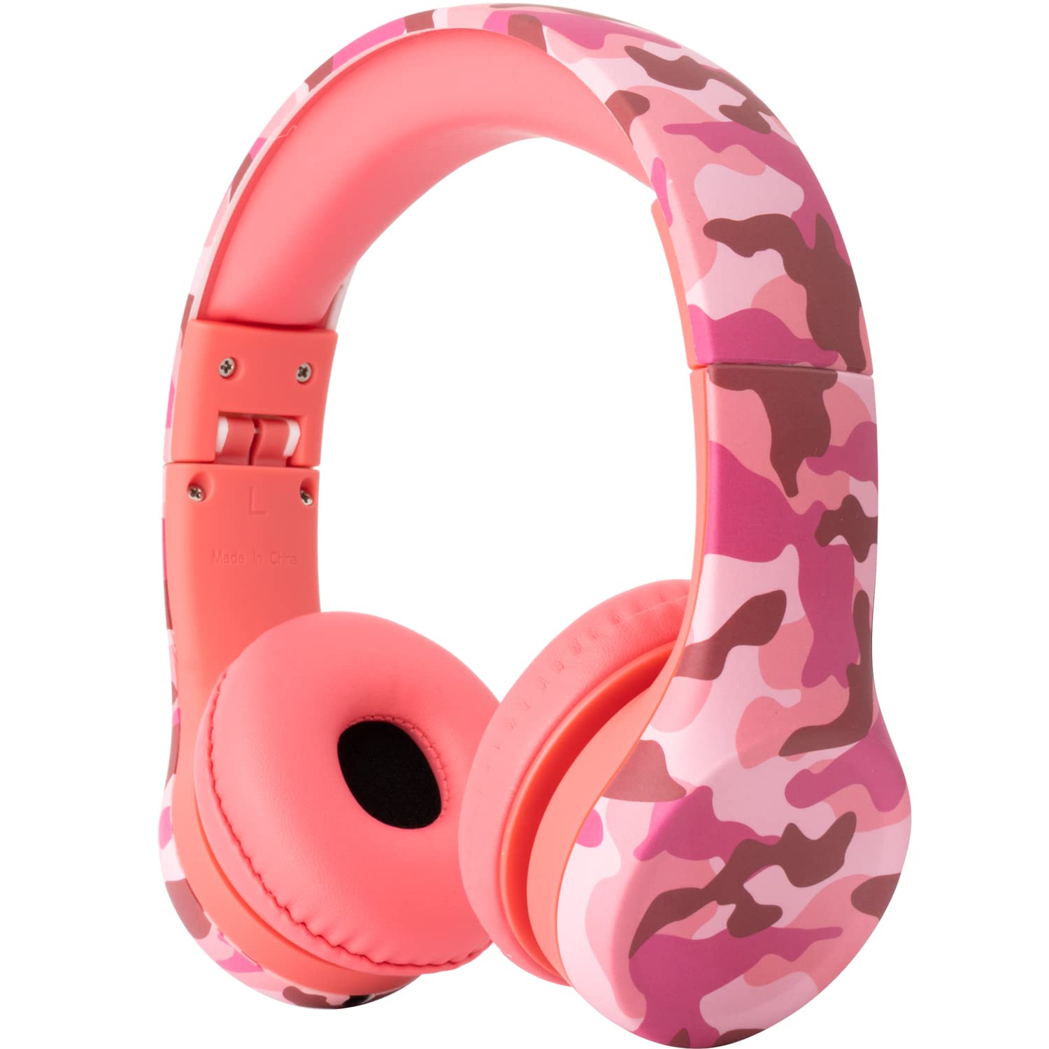 Snug Play+ Kids Headphones with Volume Limiting for Toddlers (Boys/Girls) - Pink Camo — image 1