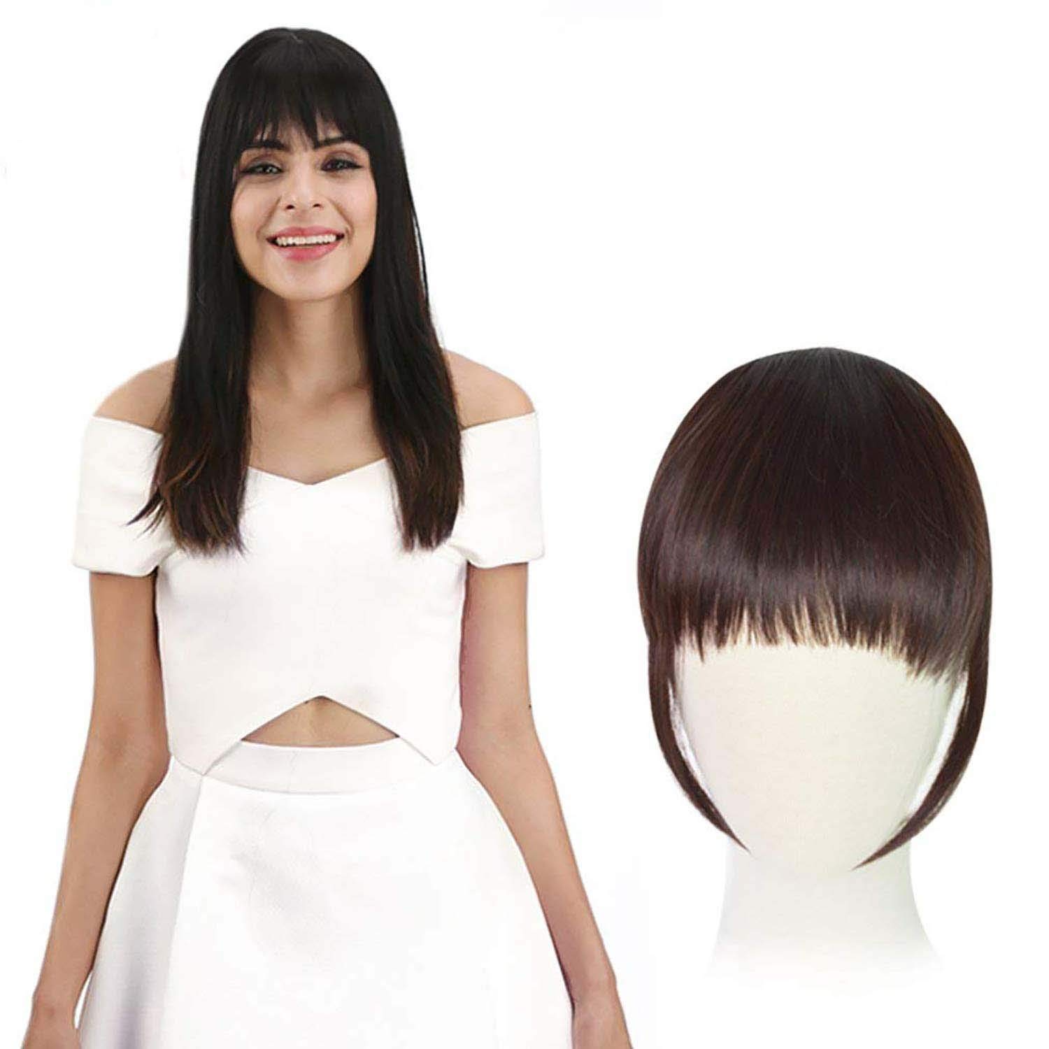 Baal Front Hair Bangs Fringes Extensions For Women And Girls In