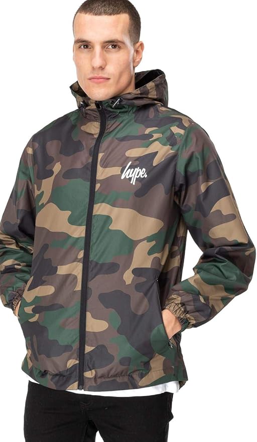 hype Camo Runners Jacket Camo Amazon.co.uk Clothing