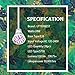 Grow Light, LED Grow Plant Light Bulb, UTTERBEST Grow Lights Full Spectrum Grow lamp for Hydroponic Plants, Succulent Plant, Flowering Plant Vegetables, Greenhouse Organic, Pack of 1(28W E26)