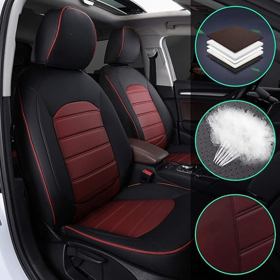 Muchkey Luxury Leather seat Covers for BMW X1 20102013