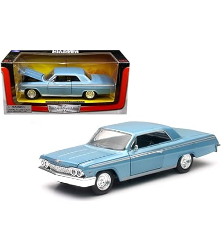 Amazon.com: 1962 Chevy Impala SS Black 1/24 Diecast Model