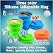 Perfect Life Ideas Collapsible Travel Mug Silicone Bpa-Free 16 Ounce Dishwasher Safe Pop up Cup. Cool Funny Unique Camping Travelling Gear Supplies Accessory. Fold Flat for Storage. Brand