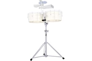 Latin Percussion LP981 LP Timbale Stand, Silver, Black