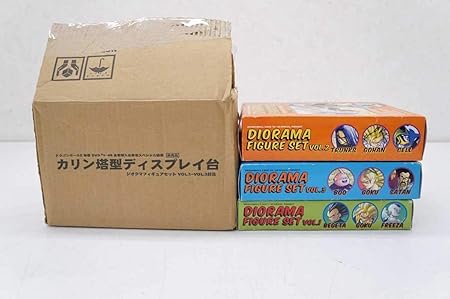 Amazon ドラゴンボールz Db Dvd単巻購入特典 カリン塔 ジオラマフィギュア Vol 123 セット フィギュア ドール 通販
