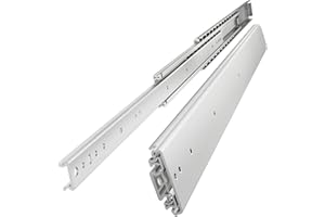 VADANIA 60" Industrial Grade Heavy Duty Drawer Slide Without Lock #VA2576, 3" Widening Up to 291lb Load Capacity, 3-Fold Full