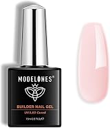 Modelones Builder Gel 8 in 1 Barely Pink Nail Gel Builder 15 ml