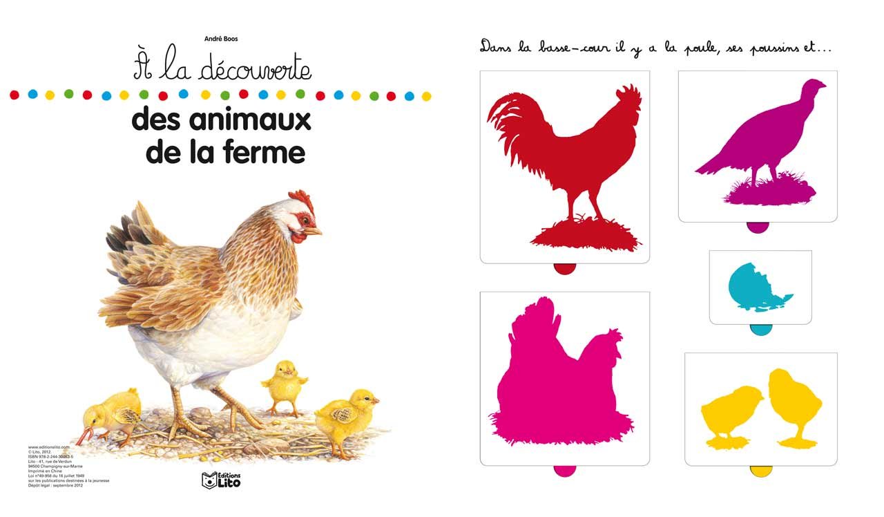 Flip Flap A La Découverte Des Animaux De La Ferme De 0 à - 