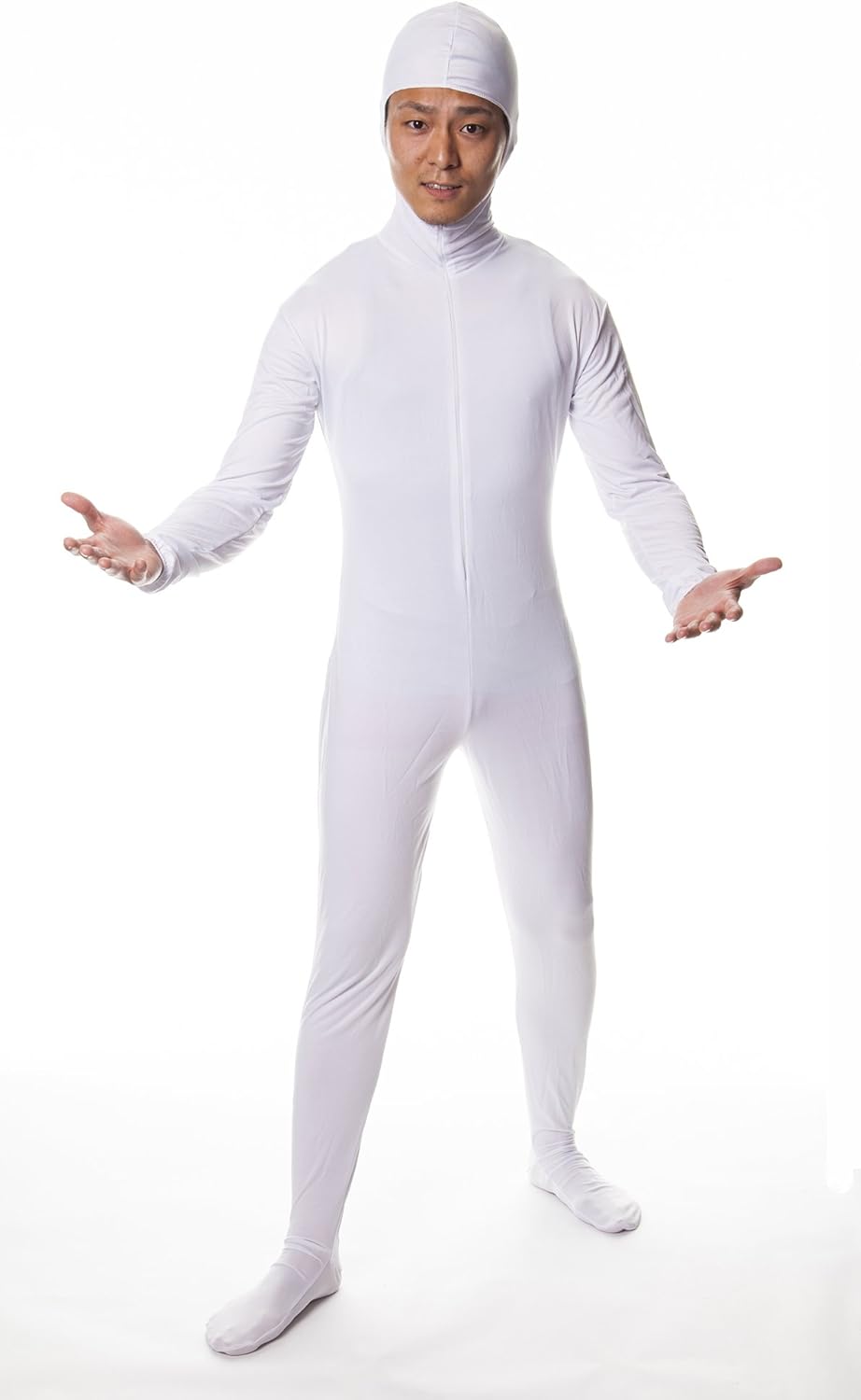 Amazon 全身タイツ 白 L コスプレ 仮装 通販