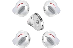 DG64-00975A Stove Burner knobs Fit for Samsung Gas Cooktop Control Knobs NE/NX9000T NX60T8511SS/AA Electric Stove/Oven Knobs 