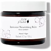 100% PURE Intensive Nourishing Balm, 1.7 oz | For Face &amp; Body; Vegan