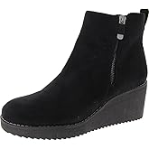 Style & Co. Women's Sayylor Wedge Booties, Black Mc, 8