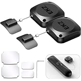 EKZ 8ft Retractable Remote Control Cable Tether Lock - Anti-Loss Security Lanyard with Adjustable Locking Leash Length Clasp for Game Controllers, Tablets, Home, Office, Showroom &ndash; 2 Pack