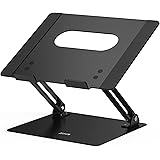 Besign LS10 Aluminum Laptop Stand, Ergonomic Adjustable Notebook Stand, Riser Holder Computer Stand Compatible with Air, Pro,