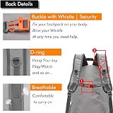 MAXTOP 40L Lightweight Packable Backpack Water Resistant Men Women Kids view 5