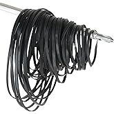 50 Pieces Recorder Rubber Belts 40-135MM Mix Cassette Recorder Repair Maintenance Mix Flat Cassette Tape Machine Rubber Belts