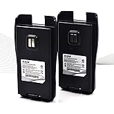 ROWSHEP (5-Pack) 3.7V 1000mAh Li-ion Battery Replacement for Retevis H-777 New Version Two-Way Radios, Not Compatible with H-777 Old Version or H-777S