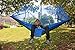 Everking Double Camping Hammocks with Mosquito Net,Lightweight Parachute Nylon Fabric Double Hammock For Outdoor Travel Camping Hiking Backpacking Backyard (blue)