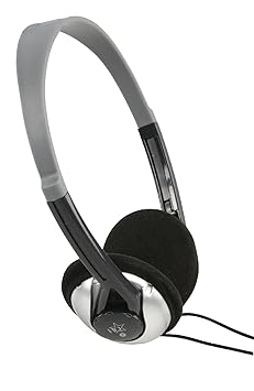 EUROSELL - Leichtbau Kopfhörer TV FERNSEHER 6 METER KABEL langes Kabel 6m Stereo Kopfbügel Headphones TV PC HiFi Leichtgewich